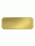 Шильд для лазерной гравировки G48-GG, цвет золото, размер 50х17 мм