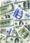 Бумага с готовым изображением "Money", формат А4