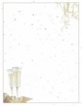 Бумага с готовым изображением "Шампанское" , формат А4