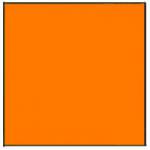 Акрил для лазерной гравировки, цвет оранжевый, размер 1200х600х3 мм (продается цельными листами)