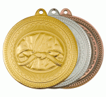 MK117 Медаль металлическая видовая КАРАТЕ, цвет - ЗОЛОТО, СЕРЕБРО, БРОНЗА, диаметр - 50 мм.