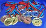 Медали для турнира по армспорту в честь Р. Сарыева