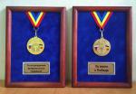 Наградные панно с медалями для турнира по мини водному поло