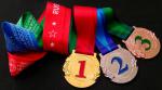 Универсальные медали  1, 2 и 3 место на сублимационной ленте «Россия»