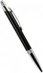 Ручка  шариковая "Bali" корпус-алюминевый, черн/серебр, под гравировку