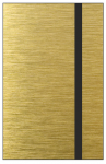 LongStar Пластик для гравировки, внутреннего применения, Царапанное золото/черный, толщина 0,8 мм.1200*600мм арт.1039 Китай