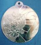 Медаль CM#10B D50мм серебро